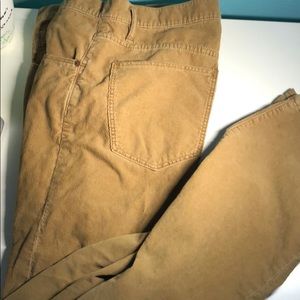 tan corduroy ralph lauren pants men’s 38